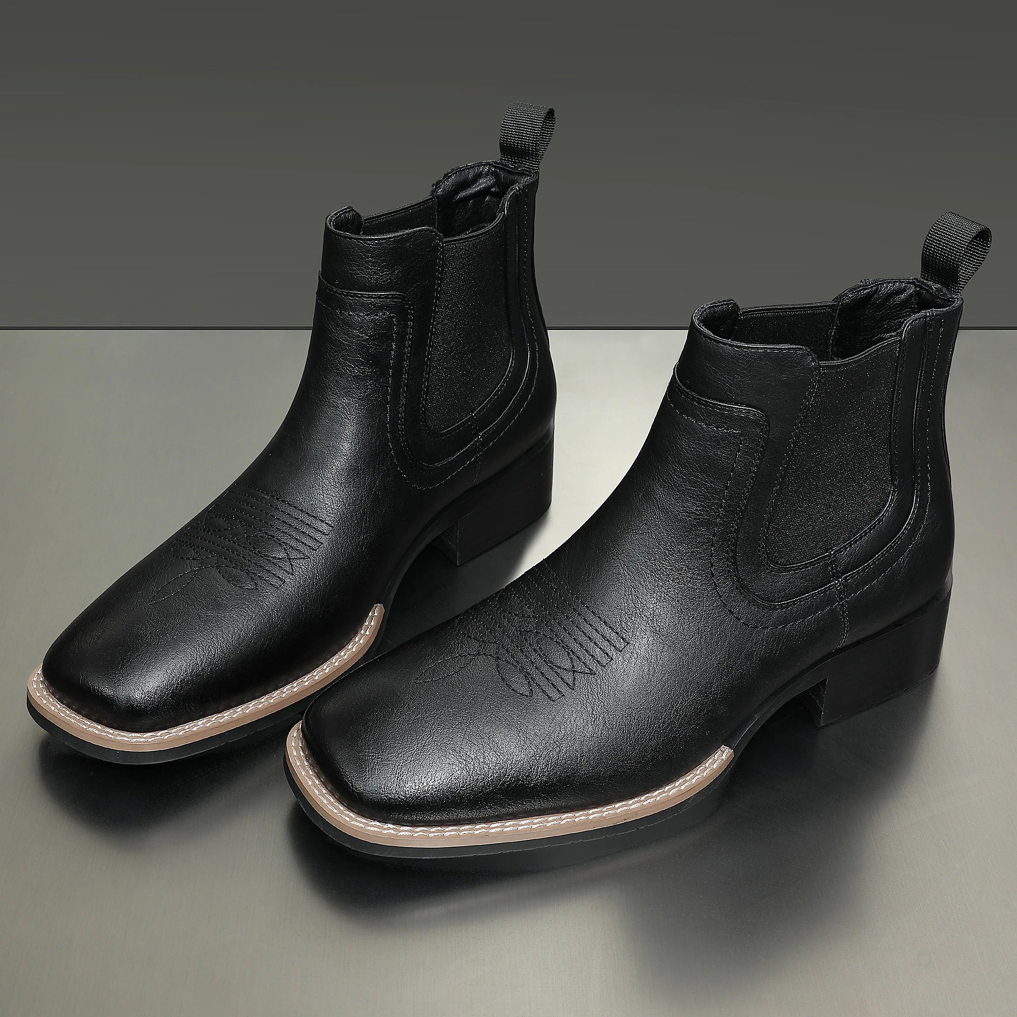 Men's Fashion Chelsea Boots in Three Colors, Comfortable and Versatile with Rubber Compound Outsole