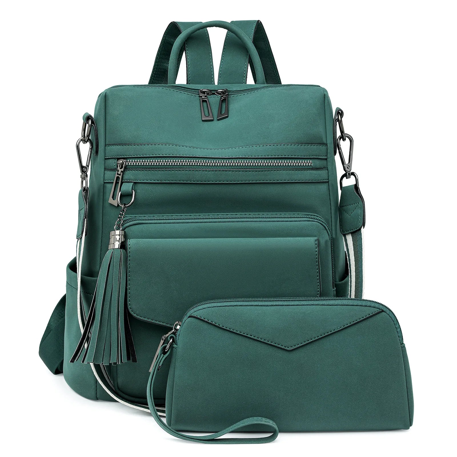 Winter Women's Backpack European Retro Two-shoulder Bag Luxury PU Composite Bag Commuter Single Shoulder Bag Leisure Travel Bags