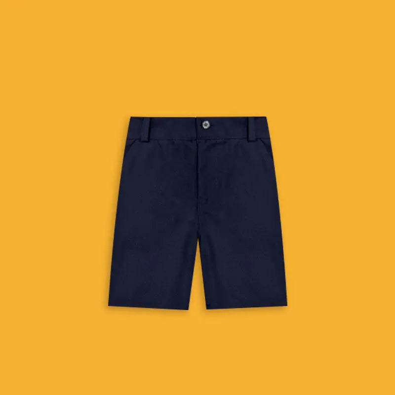 Boys School Uniform Shorts Summer 2026 Anti-Wrinkle No-Iron Formal Shorts for Kids Daily School & Ceremony Children Outfits