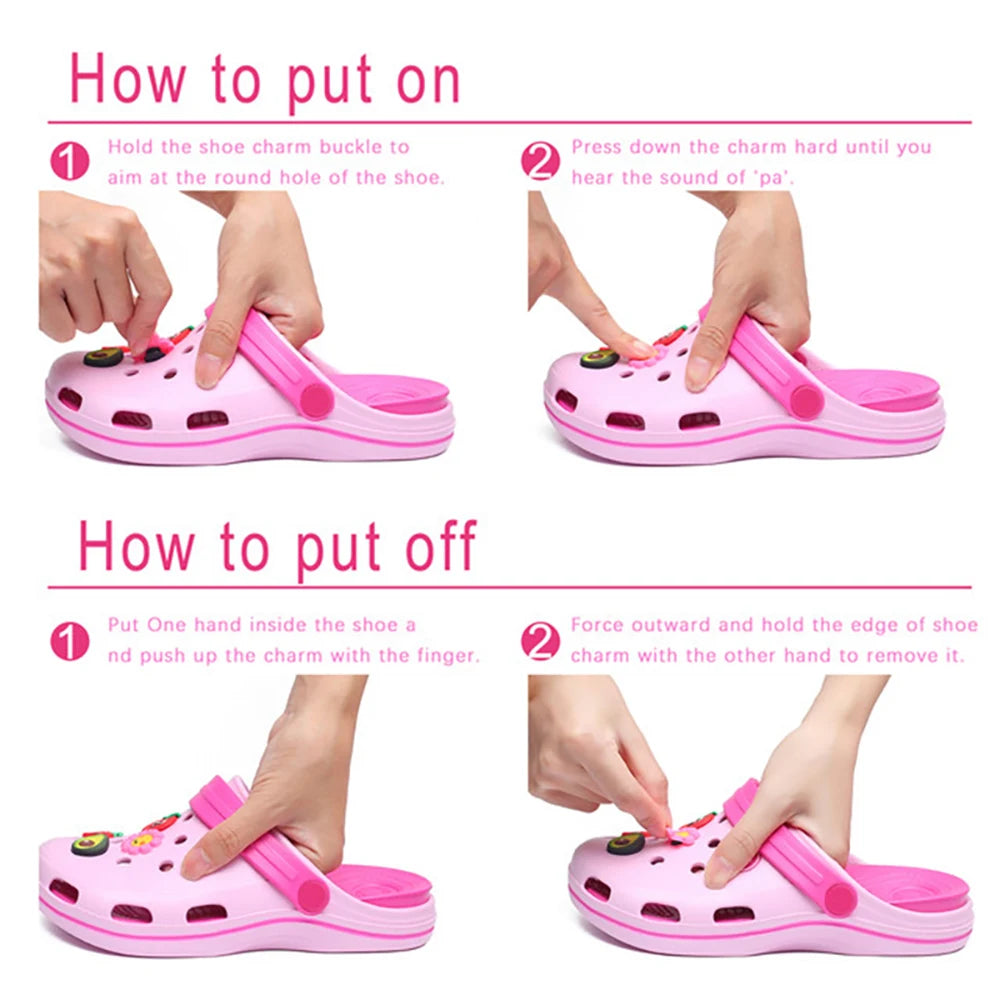13pcs/Set Shoe Charms Old Friends Shoes Accessories Decorations Garden Shoes Upper Decorations Fit Clogs Sandal Unisex Fun Gifts