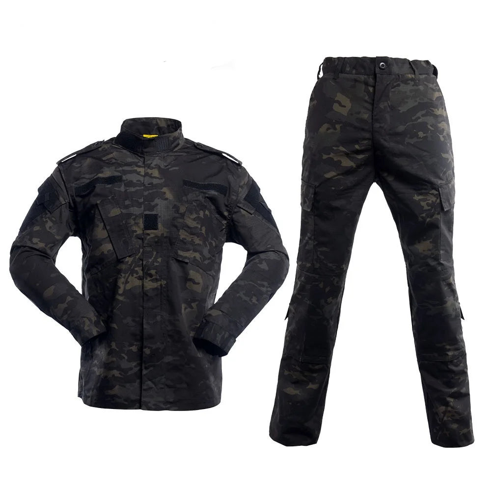 Airsoft Tactical BDU Uniform Kryptek Mandrake Camouflage Suit Airsoft Paintball Shirt Hunting Clothing