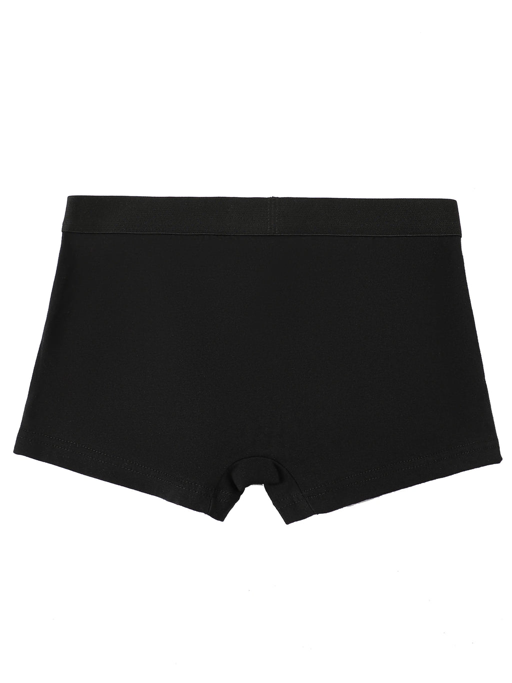 7 pieces mixed boys' underwear 8-14 years old solid color breathable soft stretch 95% cotton boy's boxer briefs