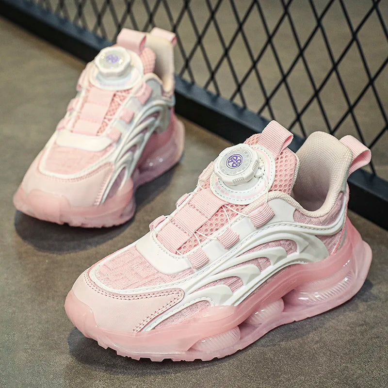 Children's White School Shoes Summer Autumn Boys Girls Light Sports Running Casual Sneakers Kid Students Walking Tennis Trainer