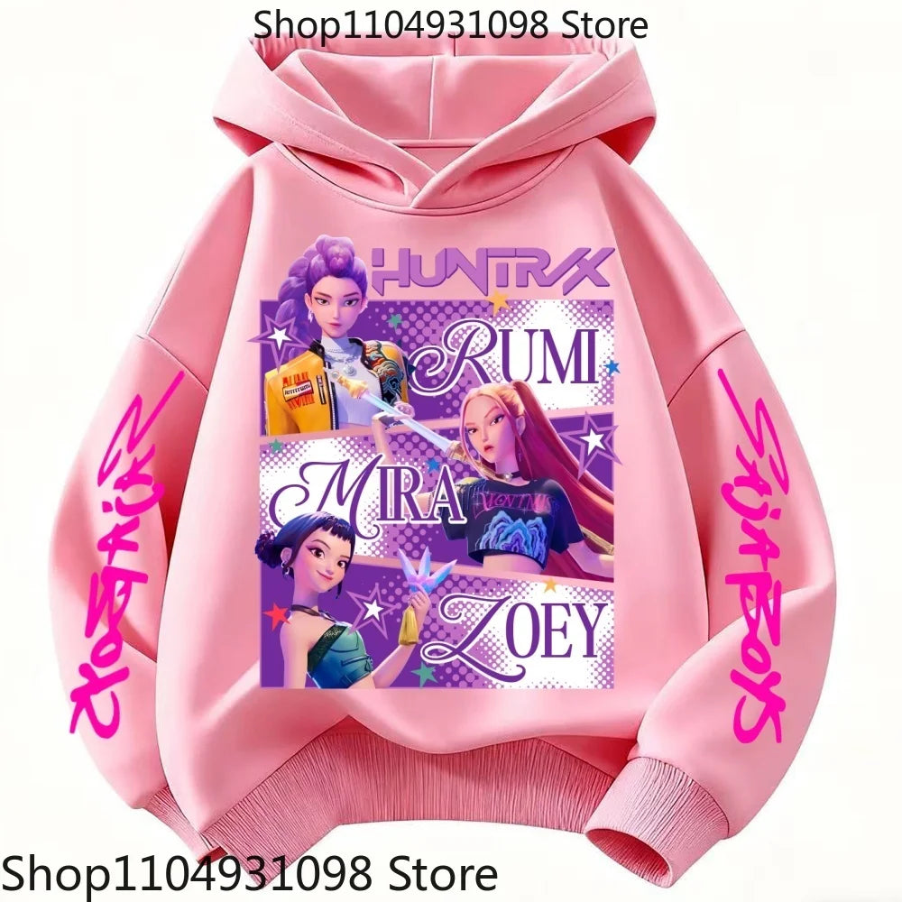 2026 Fall Magic Fantasy Hoodie for Girls Boys Cute Princess Style Pullover Sweatshirt Trendy Korean Style Daily Casual Wear