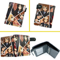 Anime K-ON!K-ON! Hirasawa Yui Akiyama Mio PU Short Wallet Cute Tainaka Ritsu Kotobuki Tsumugi Synthetic Leather Bifold Purse