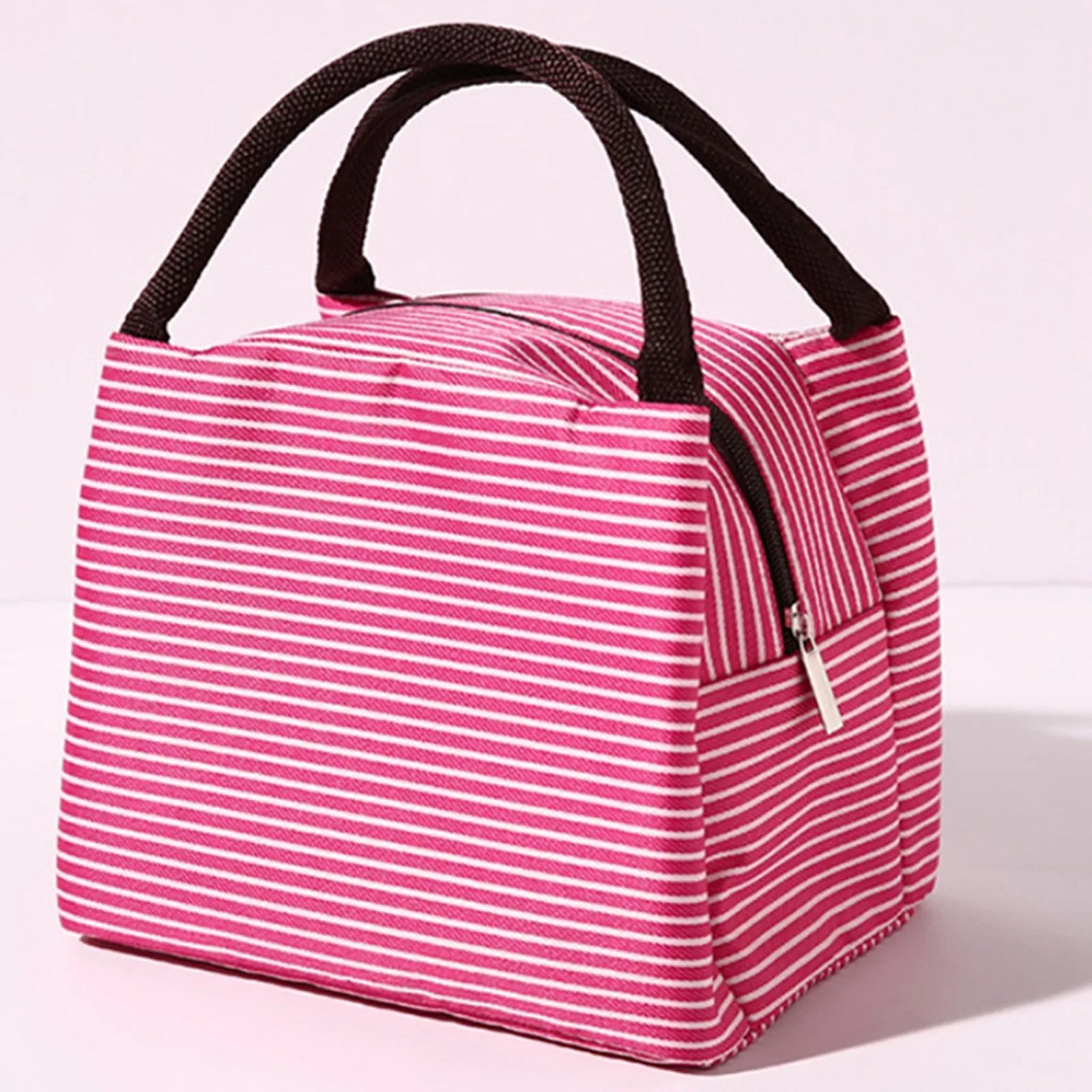 Lunch Bag Handle Insulation Cooler Bag For Women Kid Lunch Box Picnic Travel Portable Food Storage Breakfast Thermal Food Bag