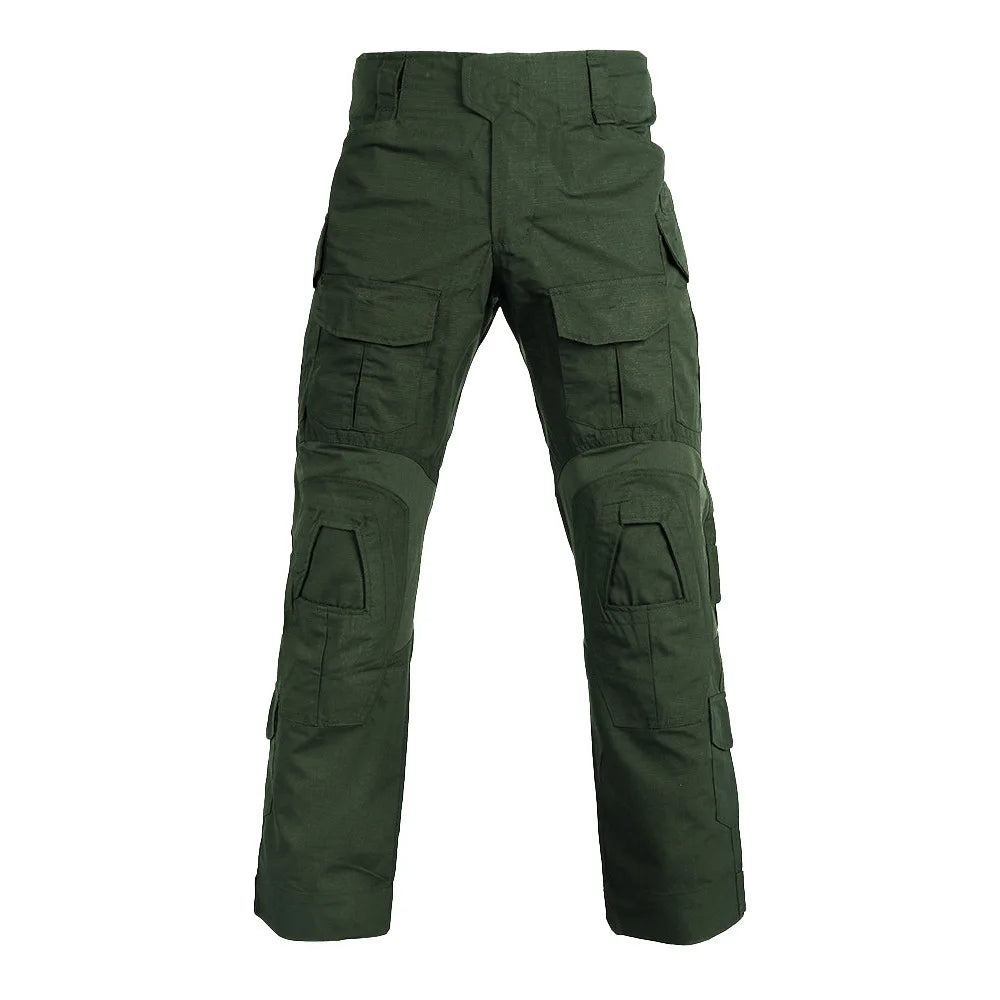 G3 Battle Frog Suit Tactical Pants Outdoor Military Fans Wear Resistant Scratch Resistant Grid Pattern Camouflage Frog Pants