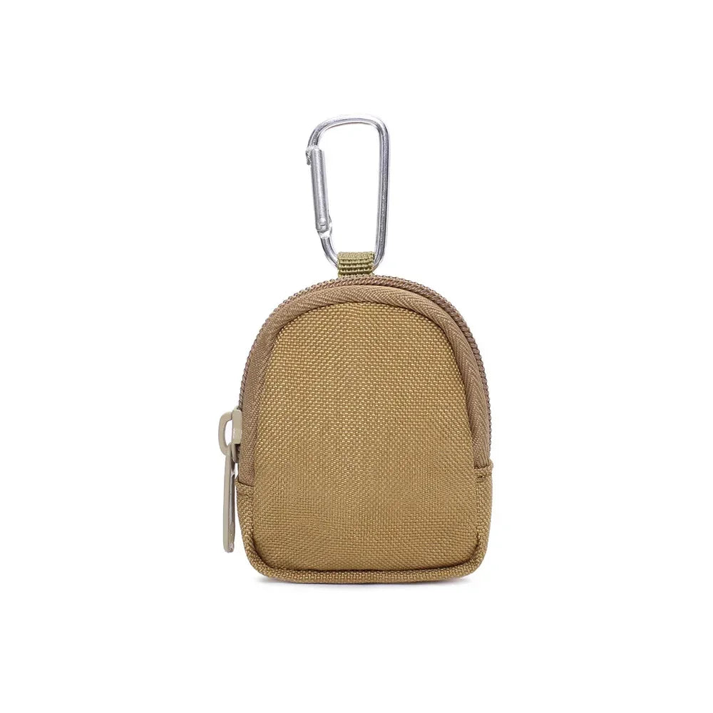 2024 New Style Tactical EDC Pouch Key Wallet Holder Men Coin Purses Pouch Bag Keychain Zipper Pocket Outdoor Key Bag