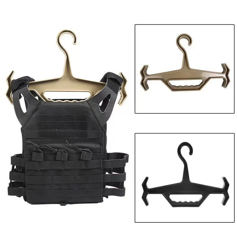 Multi Functional Heavy Duty Hanger Outdoor Hunting Tactical Vest Hanger Diving Suits Paintball Airsoft Equipment Display Rack