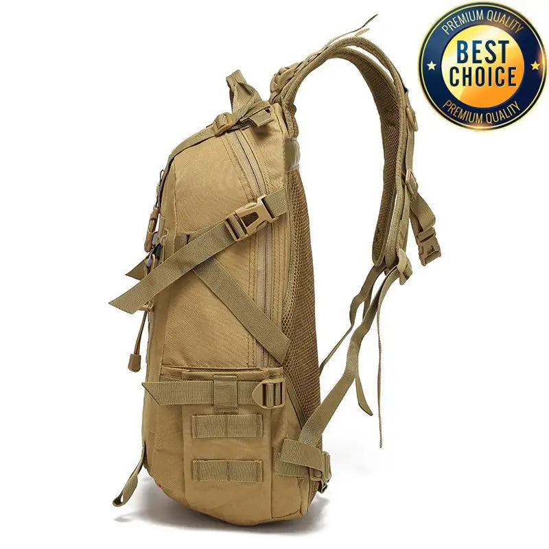 Tactical Reflective Backpack Outdoor Molle Camouflage Rucksack  Assault Bag Hiking Camping Hunting Travel Riding Knapsack