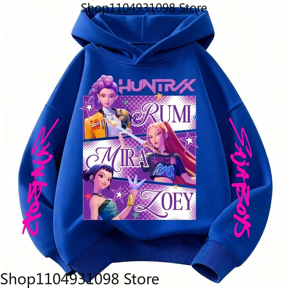 2026 Fall Magic Fantasy Hoodie for Girls Boys Cute Princess Style Pullover Sweatshirt Trendy Korean Style Daily Casual Wear