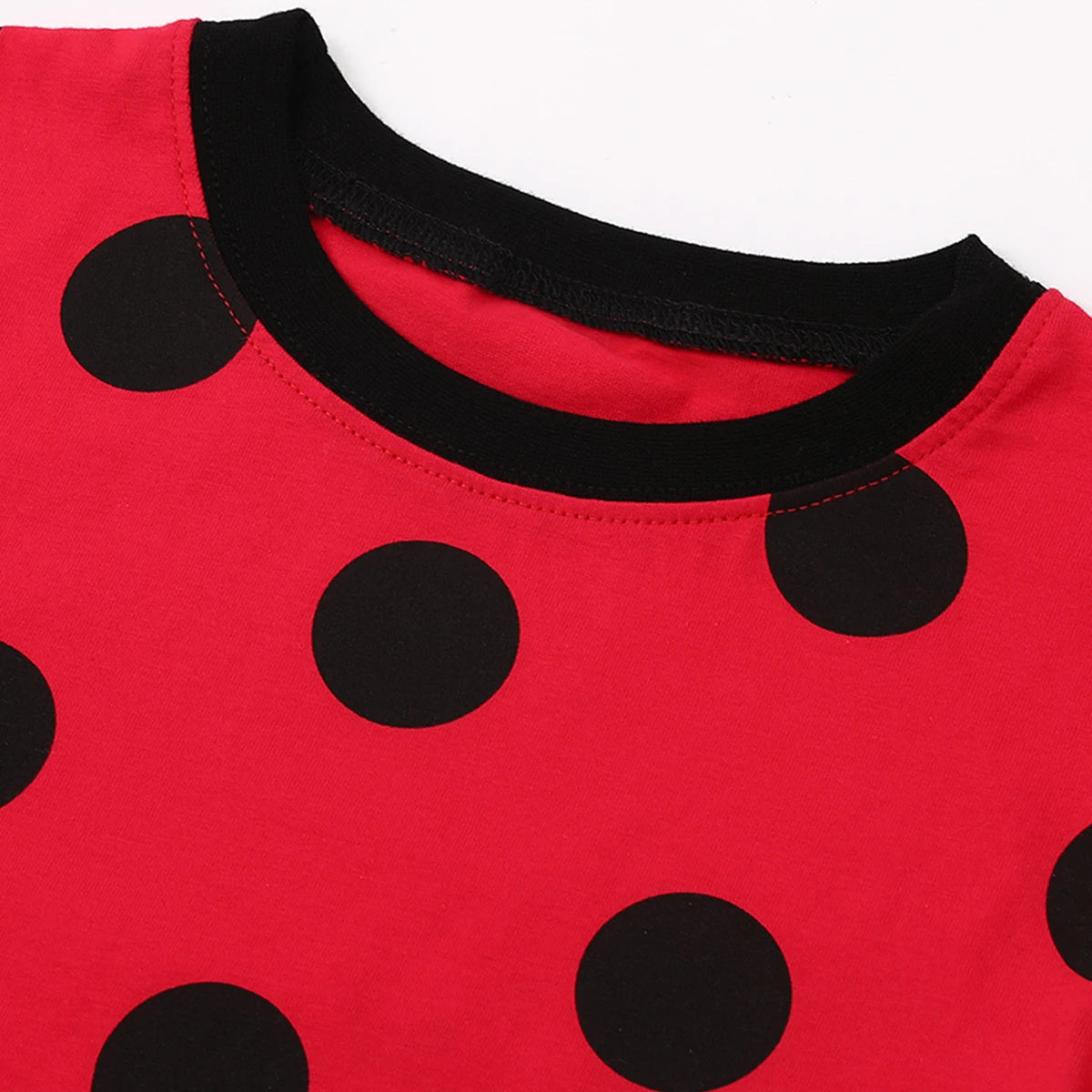 Girl Pajamas Sets Kid Ladybug Halloween Sleepwear Toddler Cute Cosplay Carnival Pijamas Chritmas New Year Birthday Gift Pyjamas