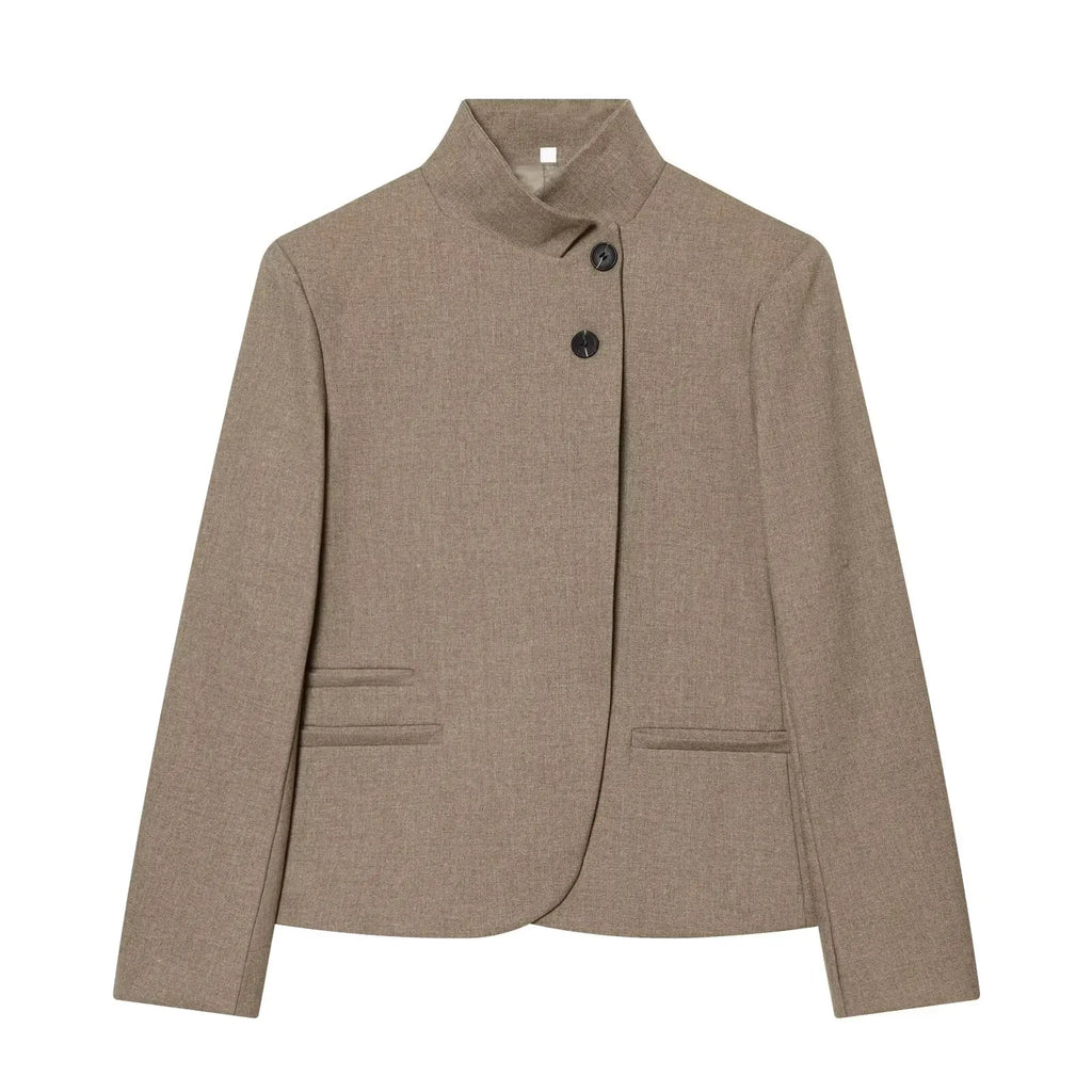 Women's Autumn Blazers Blouse 2026 New Fashion Young Women's Elegant Travel Holiday Jackets Spring Street Sarm Blazers Jackets