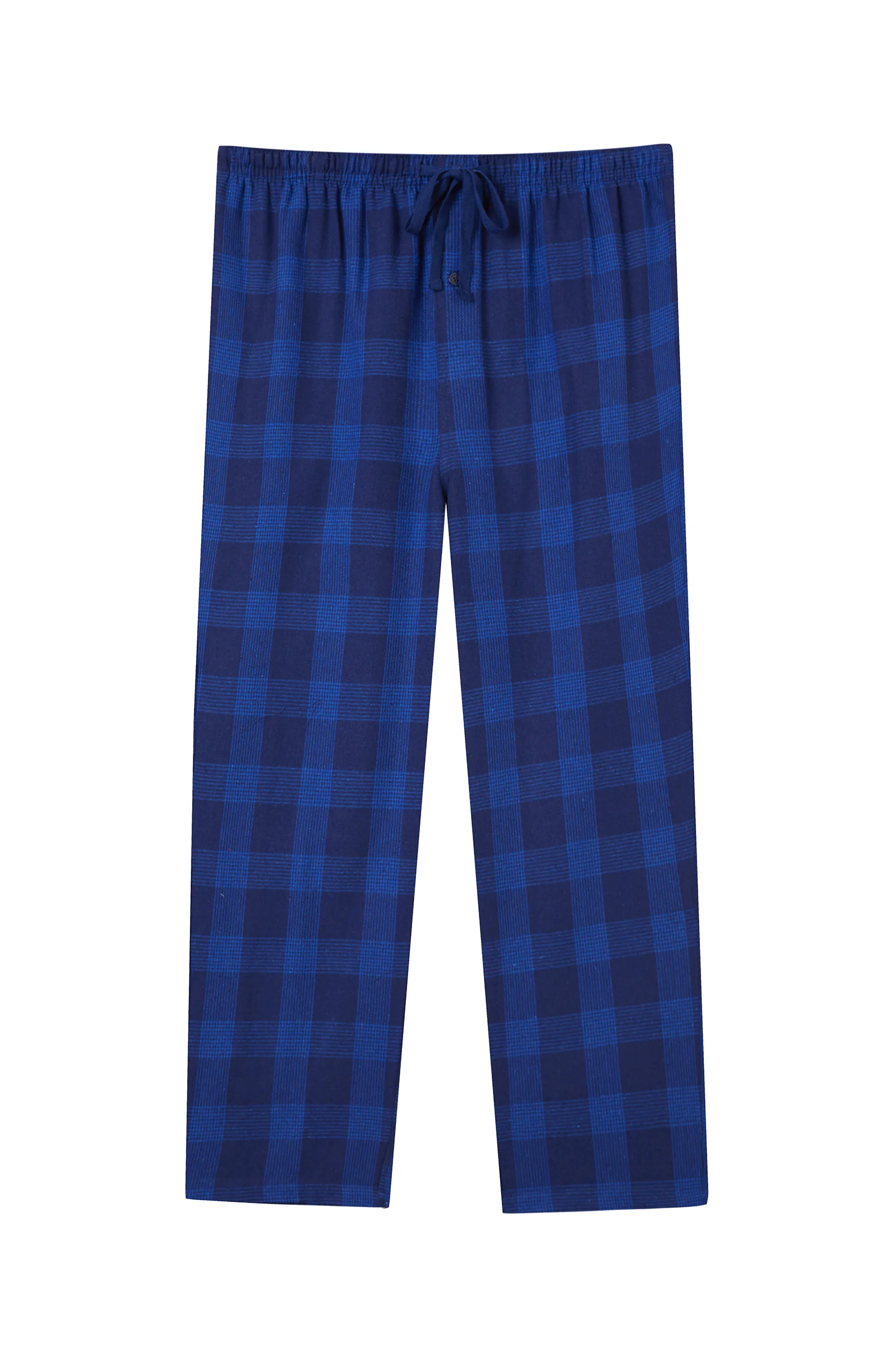 Men's Autumn/Winter Pajama Pants Flannel Plaid Casual Comfy with Pocket Stretchy Elastic Waistband Mans Pajamas Bottoms