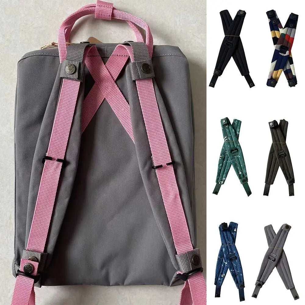Stress Reliever Belt Cover Nylon Shoulder Strap For Kanken Backpack Detachable Widening Decompression Stress Reliever