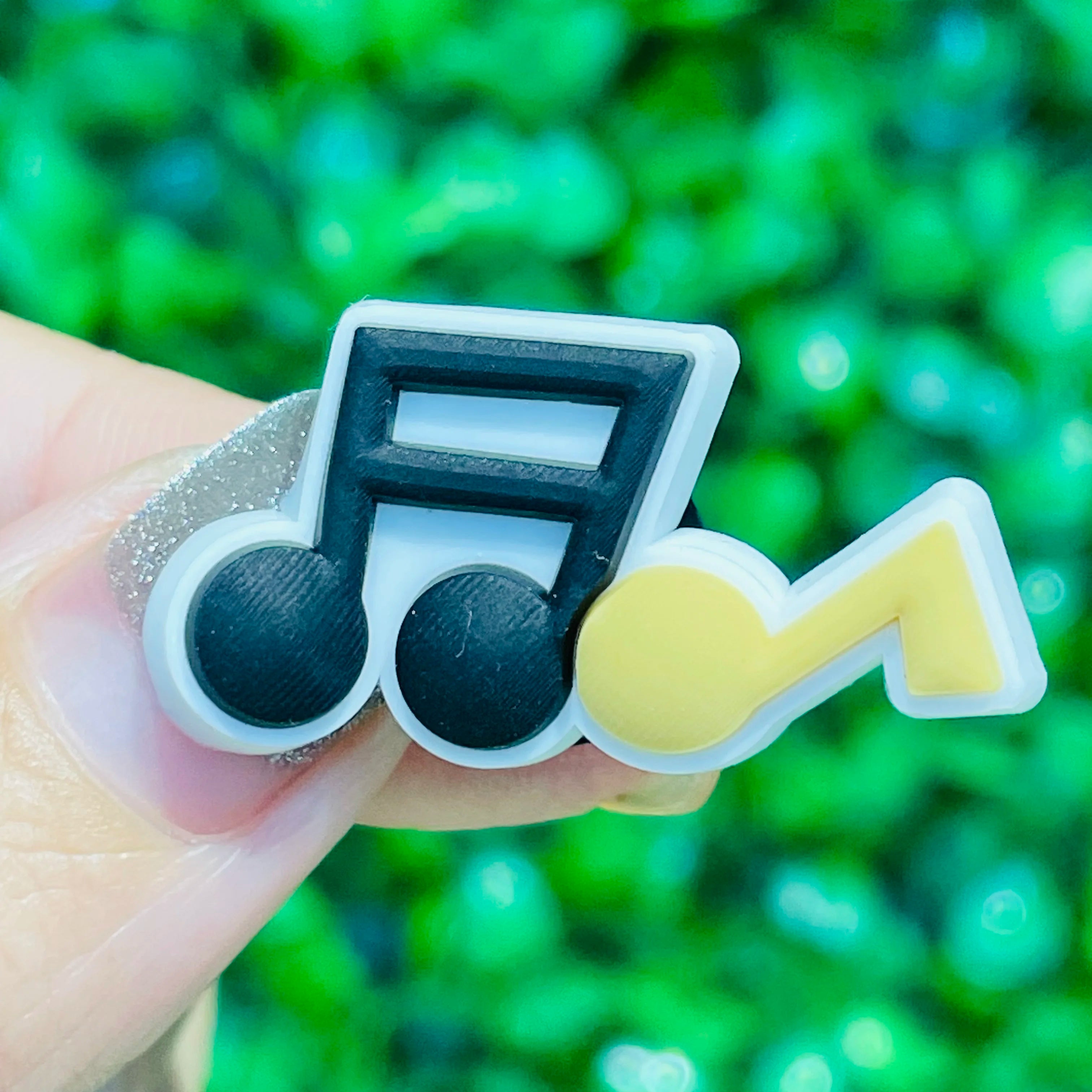 1-17PCS PVC Shoe Charms Fit Wristbands Music Life Rock Star Hole Slipper Decoration Shoe Buckle Button Accessories Adult Gift