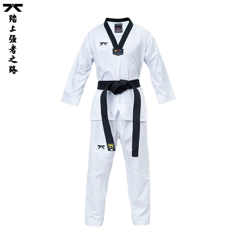Firmway  Taekwondo Coach Training Clothes Are Thin and Breathable  WTF Karate Judo Kimono Doboks Tkd Uniform For Adult Kids