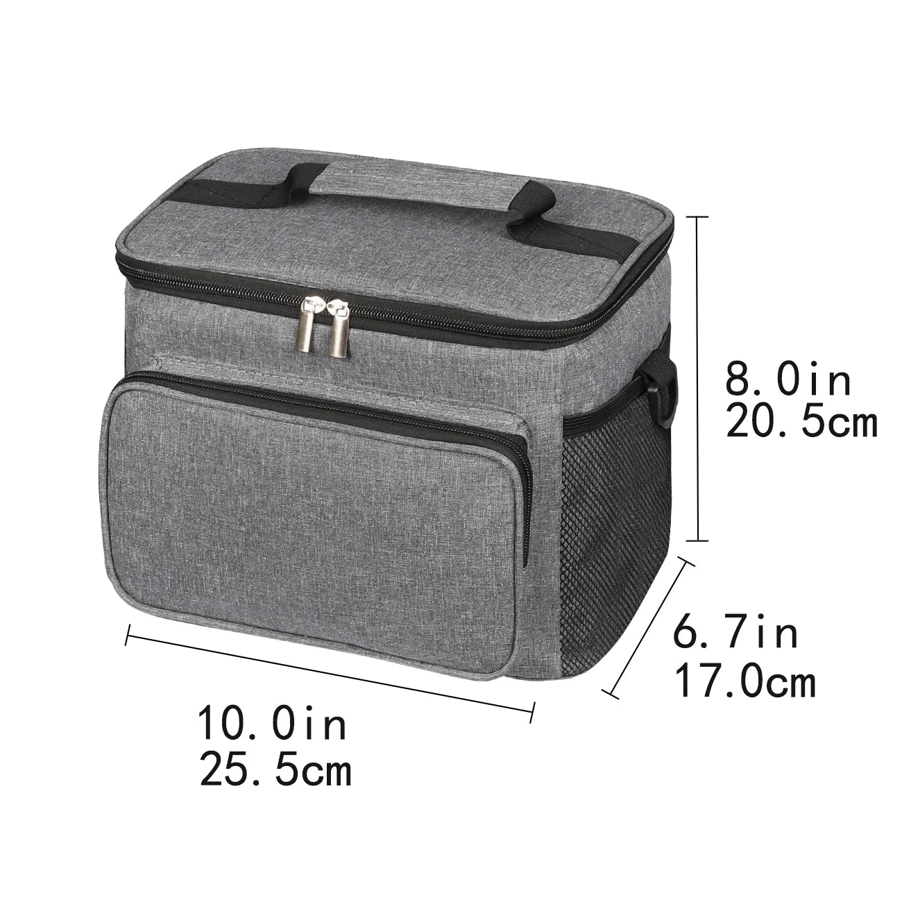 Insulated Lunch Bag Large Lunch Bags For Women Men Reusable Lunch Bag With Adjustable Shoulder Strap
