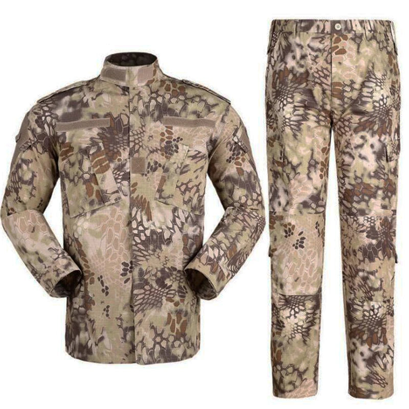 Airsoft Tactical BDU Uniform Kryptek Mandrake Camouflage Suit Airsoft Paintball Shirt Hunting Clothing