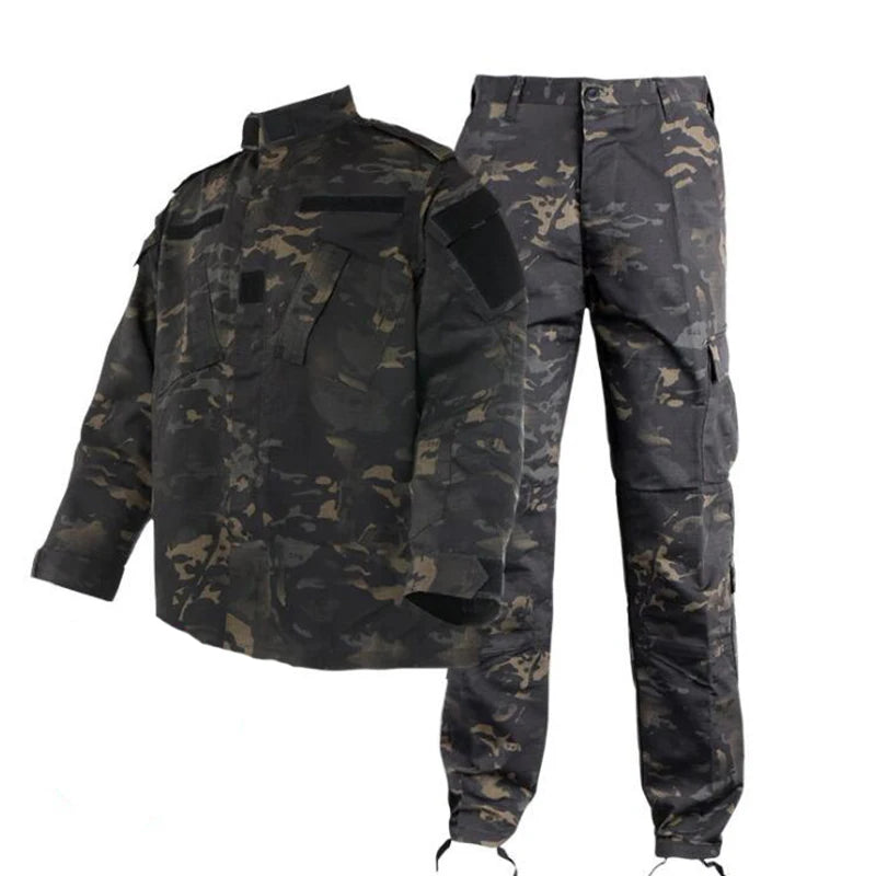 Airsoft Tactical BDU Uniform Kryptek Mandrake Camouflage Suit Airsoft Paintball Shirt Hunting Clothing