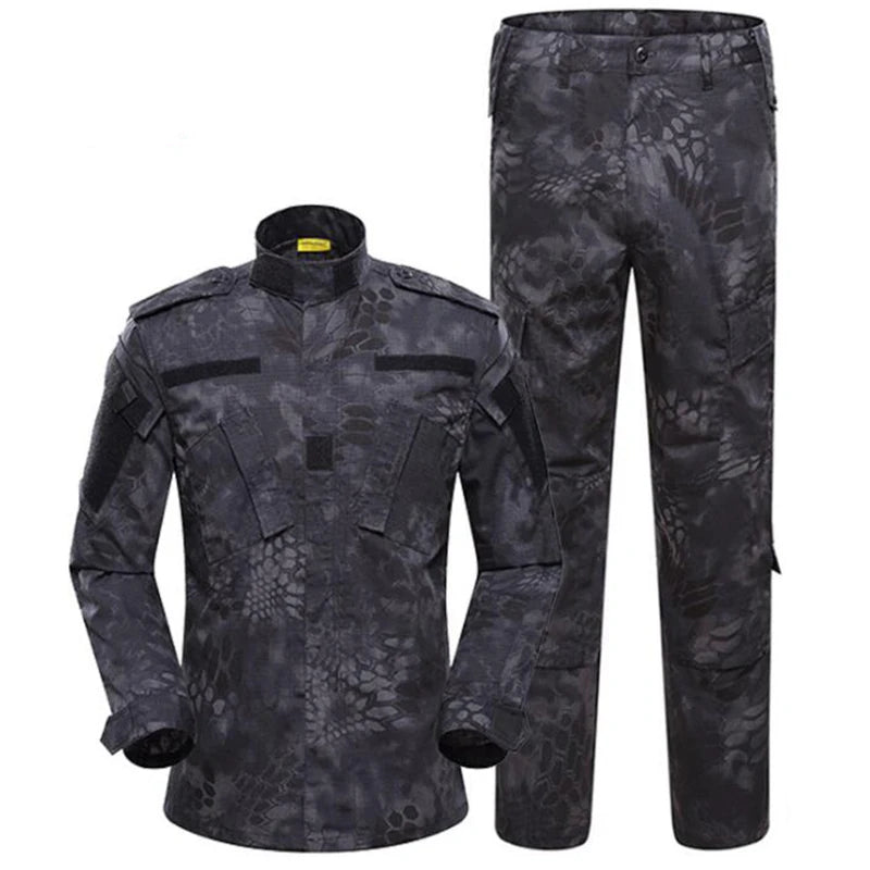 Airsoft Tactical BDU Uniform Kryptek Mandrake Camouflage Suit Airsoft Paintball Shirt Hunting Clothing
