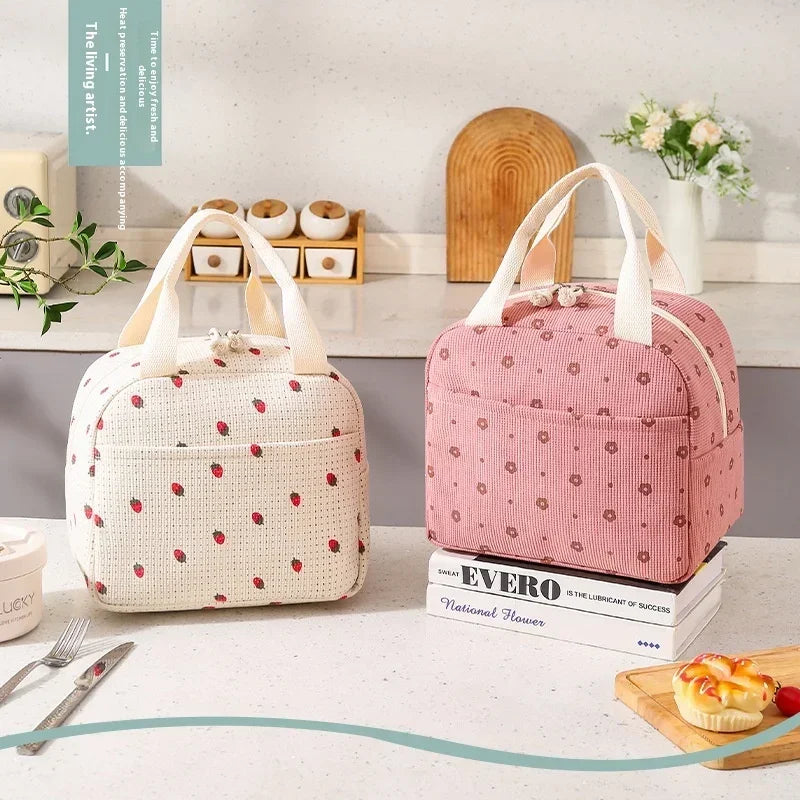 Hot Lunch Bag for Women Girls Men,Cute Women Lunch Bags,Soft Leakproof Large Lunch Bag for Work,Picnic or Travel FoodPouch