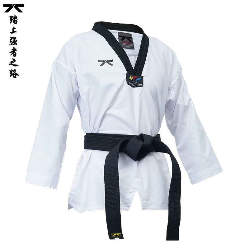 Firmway  Taekwondo Coach Training Clothes Are Thin and Breathable  WTF Karate Judo Kimono Doboks Tkd Uniform For Adult Kids