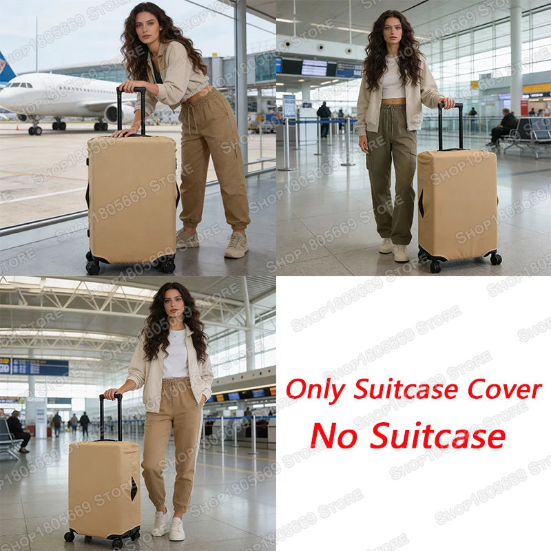 18-32 Inch Dolphin / Turtle / Octopus/ Starfish Pattern Luggage Cover Ocean Animal Suitcase Protective Covers Travel Accessories