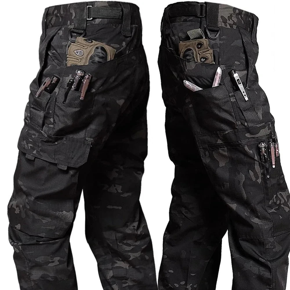Tactical Pants Men Waterproof Pants Men Combat Trousers Outdoor Multi-pocket Wear-resistant Cargo Pant