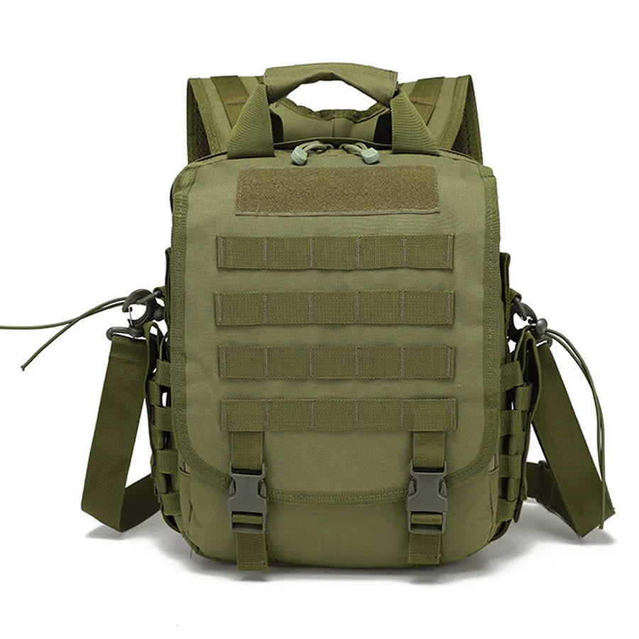 Tablet computer backpack, outdoor adventure tactical camouflage backpack, outdoor small waterproof backpack
