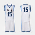 Kuroko No Basuke Basketball Shutoku School Midorima Shintaro Uniform School Jersey Top Shorts Cosplay Costumes Men Sports Wear
