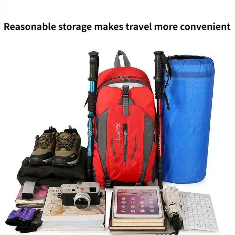 Outdoor Mountaineering Backpack for Men and Women Cycling Backpack for Men and Women Sports Leisure Travel Backpack