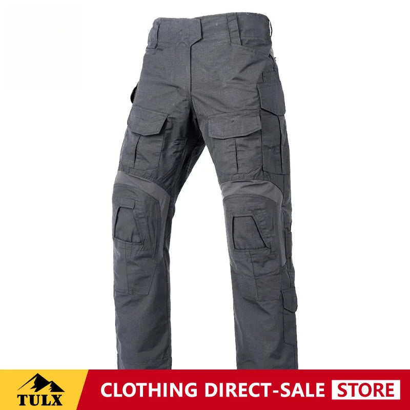 G3 Battle Frog Suit Tactical Pants Outdoor Military Fans Wear Resistant Scratch Resistant Grid Pattern Camouflage Frog Pants