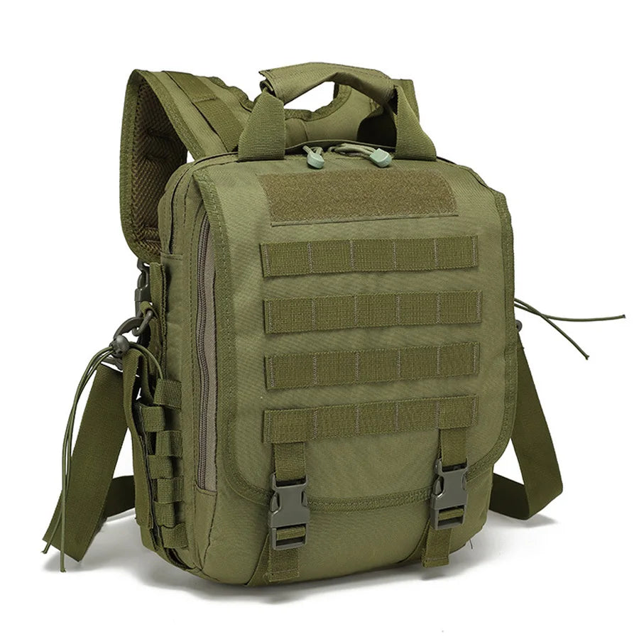 Tablet computer backpack, outdoor adventure tactical camouflage backpack, outdoor small waterproof backpack