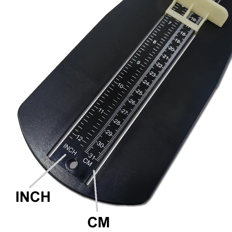 1Pcs Portable Foot Length Growing Measuring Device for Kids & Adults Shoe Sizer Feet Length Ruler Shoe Size Measure Tools Device