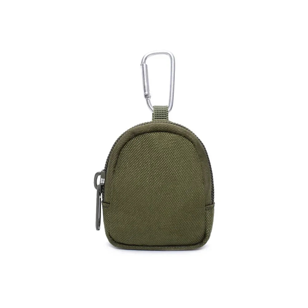 2024 New Style Tactical EDC Pouch Key Wallet Holder Men Coin Purses Pouch Bag Keychain Zipper Pocket Outdoor Key Bag