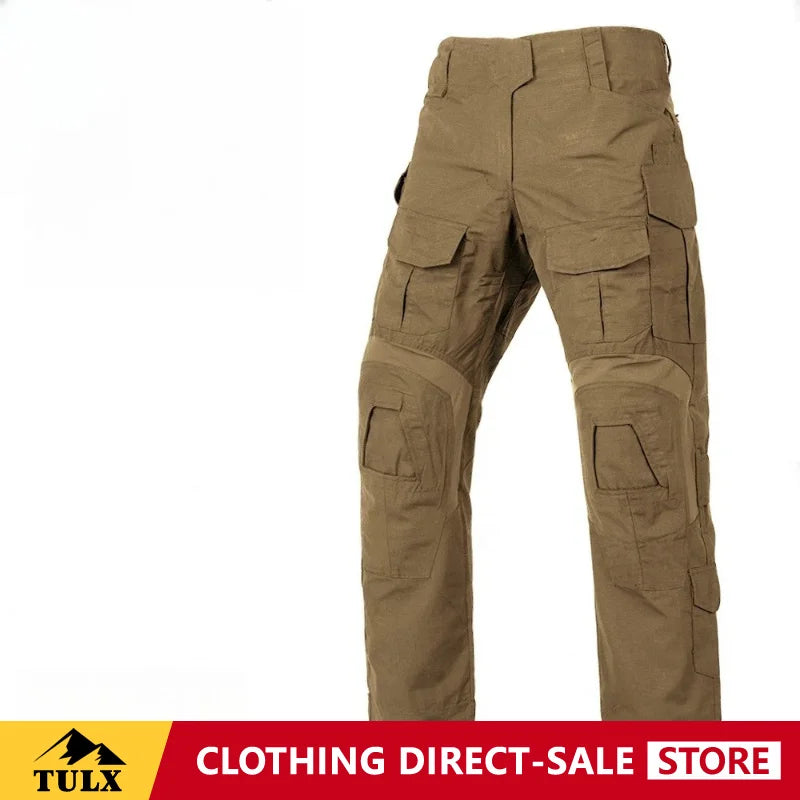 G3 Battle Frog Suit Tactical Pants Outdoor Military Fans Wear Resistant Scratch Resistant Grid Pattern Camouflage Frog Pants