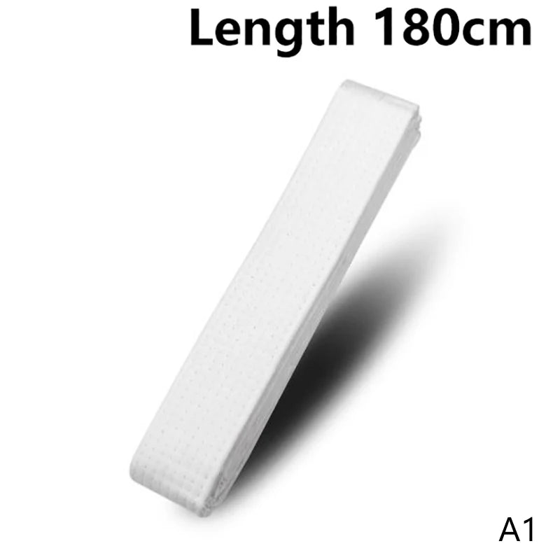 1PC 180cm/240cm Taekwondo Colored Ranking Belts Cotton Martial Arts Judo Karate TKD Aikido Uniform Belt Kids Adult