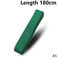 1PC 180cm/240cm Taekwondo Colored Ranking Belts Cotton Martial Arts Judo Karate TKD Aikido Uniform Belt Kids Adult