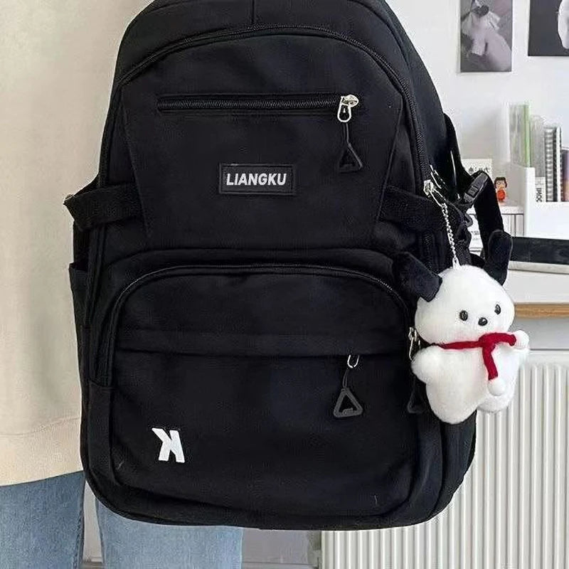 Cute School Bag Large Capacity School Backpacks High School College Student Bag Instagram Style Laptop Backpack for Girls