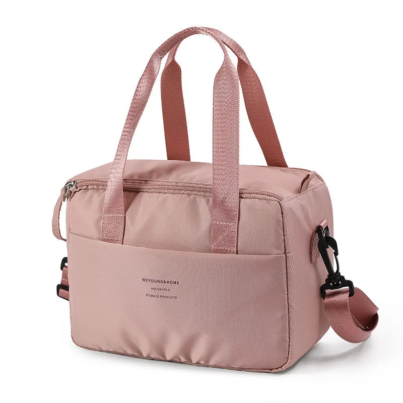 Insulated lunch box bag, student hand-held lunch box bag, high-value office lunch bag, aluminum foil waterproof lunch bag
