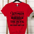 Women's Short-sleeved T-shirt, Casual and Stylish, Printed with The Phrase "I Am That Kind of Woman"graphic T Shirts Personality