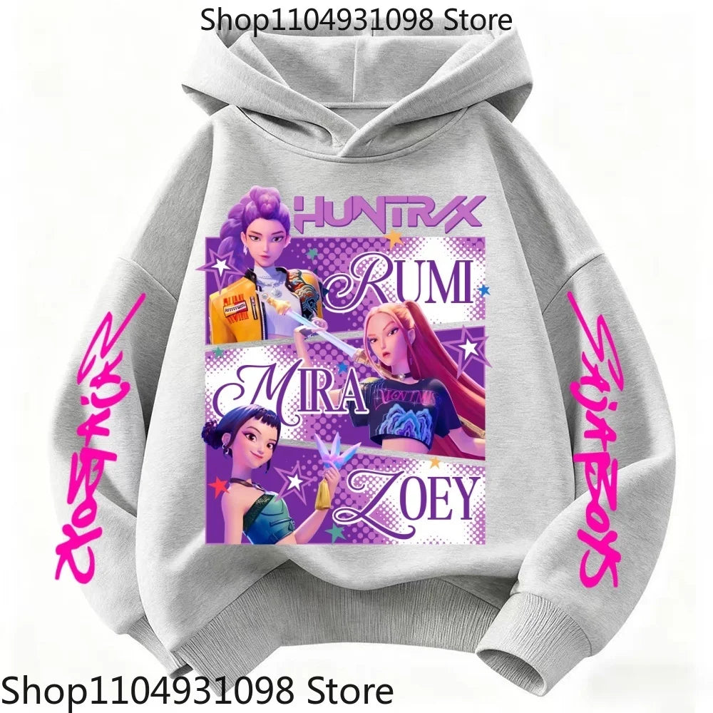 2026 Fall Magic Fantasy Hoodie for Girls Boys Cute Princess Style Pullover Sweatshirt Trendy Korean Style Daily Casual Wear