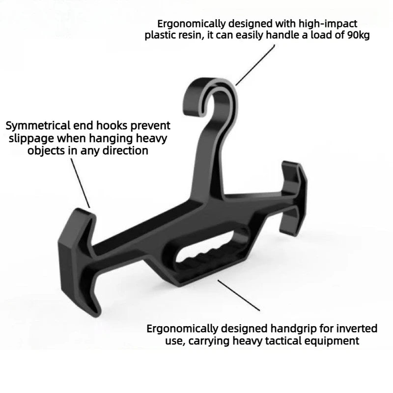 Multi Functional Heavy Duty Hanger Outdoor Hunting Tactical Vest Hanger Diving Suits Paintball Airsoft Equipment Display Rack