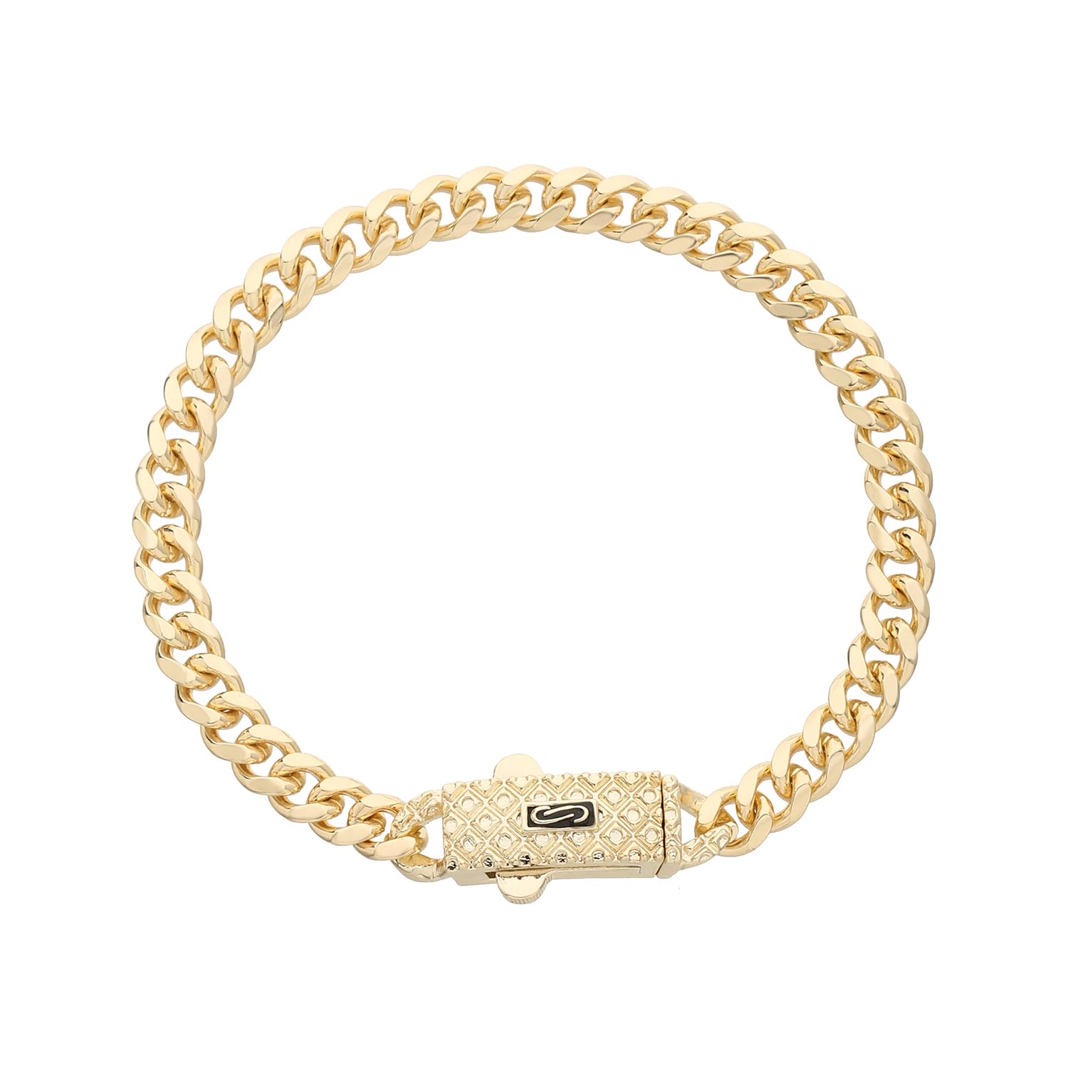 Hip Hop Style Jewelry Set 14k Gold Plated Monaco chain Oval Clasp Women's Bracelet and Necklace Low Price items Free Shipping
