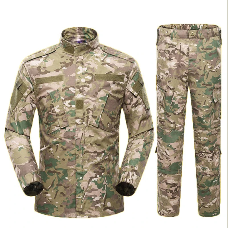 Airsoft Tactical BDU Uniform Kryptek Mandrake Camouflage Suit Airsoft Paintball Shirt Hunting Clothing