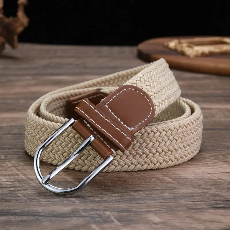 Belt Canvas Kids Boy Girls Waistband Student Training Belt Korean Jeans Pants Children Baby Summer Camp Buckle ins Adjustable